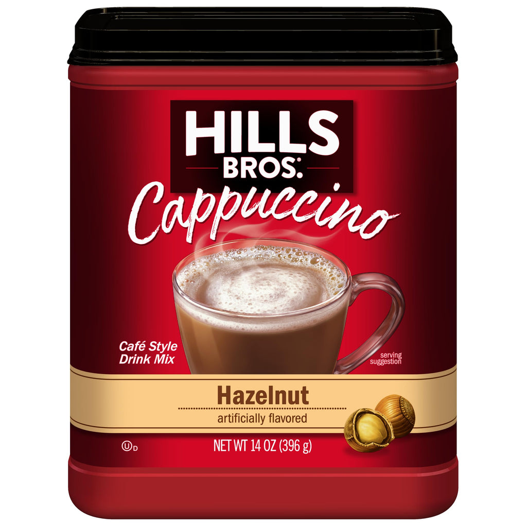 Cappuccino Mix Hazelnut 14 oz A32263