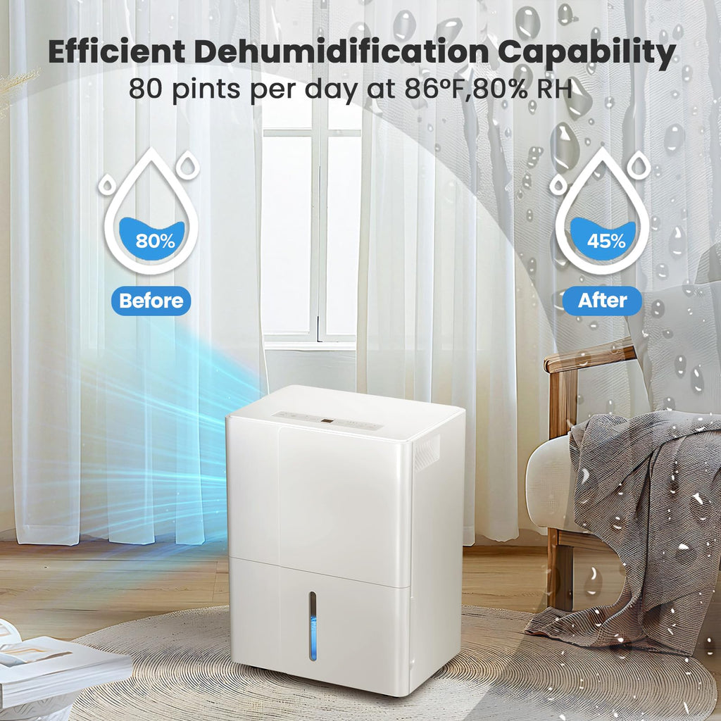 50 Pint Dehumidifier with Auto Shut Off Y976
