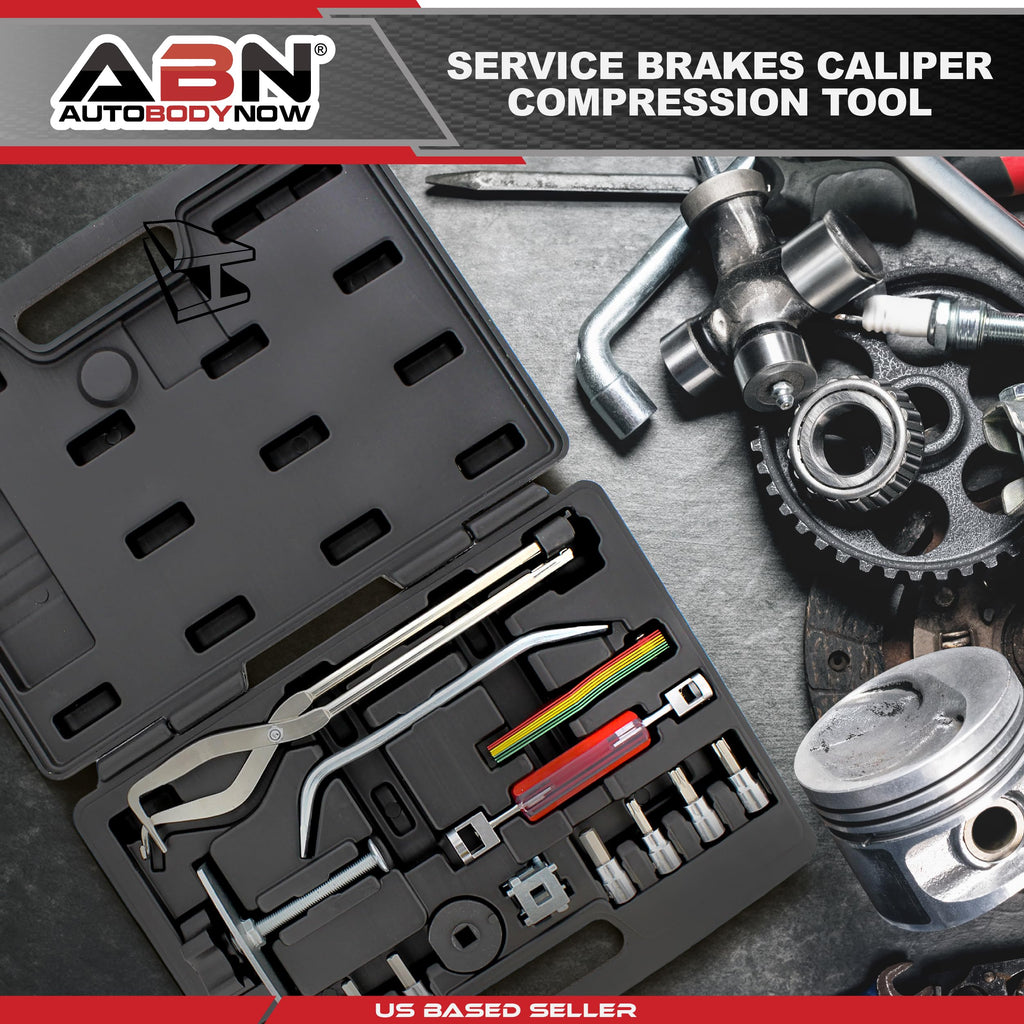 15-Piece Brake Kit with Brake Caliper Tool I1346