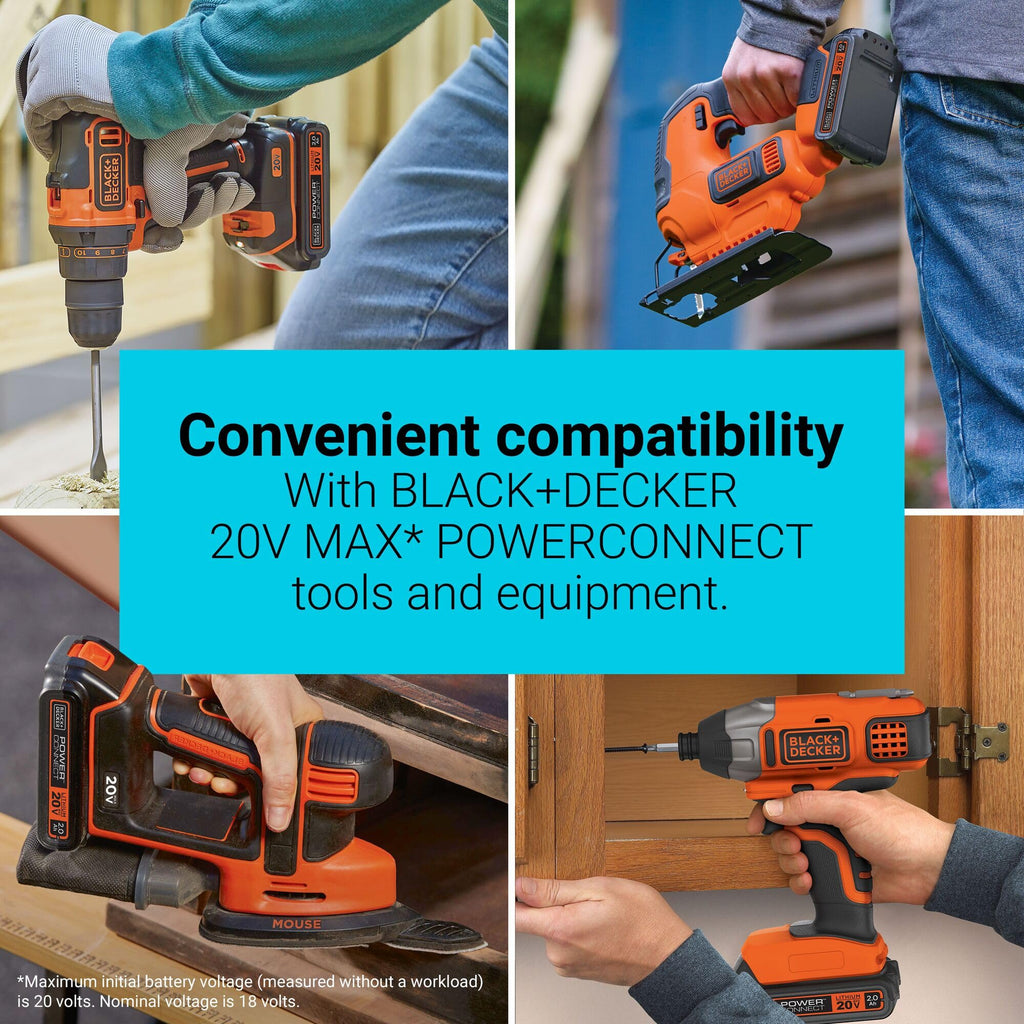 20V MAX Lithium 2.0Ah Cordless Tool Battery H3464